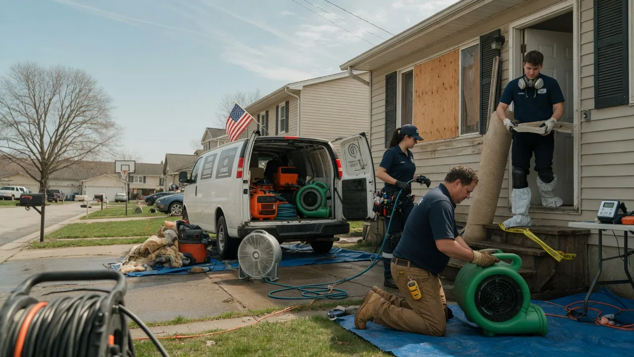 Water Damage Restoration in Westville, IN near me